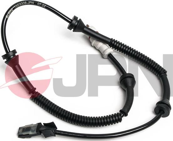 JPN 75E9308-JPN - Датчик ABS, частота вращения колеса autospares.lv