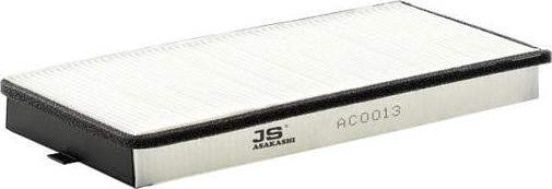 JS Asakashi AC0013 - Фильтр воздуха в салоне autospares.lv