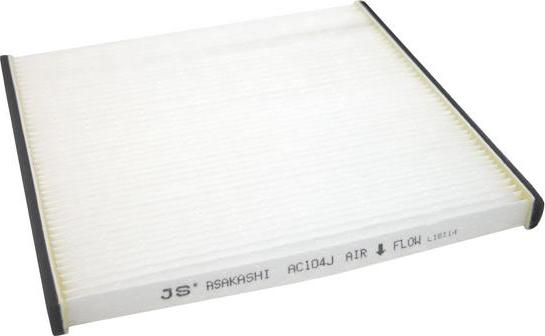 JS Asakashi AC104J - Фильтр воздуха в салоне autospares.lv