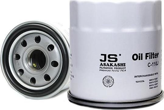JS Asakashi C110J - Масляный фильтр autospares.lv