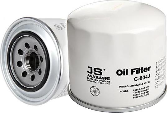 JS Asakashi C804J - Масляный фильтр autospares.lv