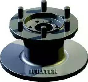 Juratek FIV102 - Тормозной диск autospares.lv