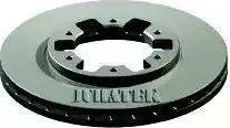 Juratek FOR147 - Тормозной диск autospares.lv