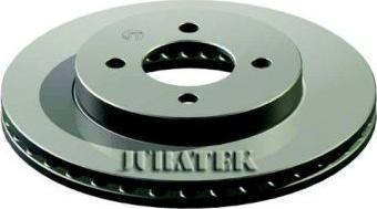 Juratek FOR116 - Тормозной диск autospares.lv