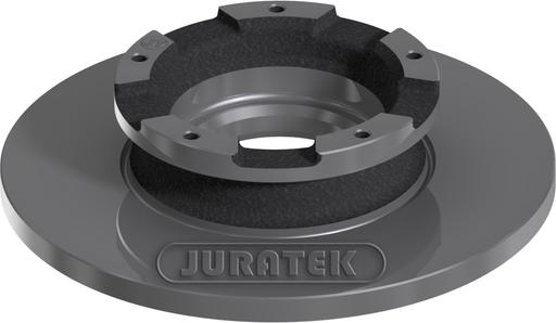 Juratek FOR204 - Тормозной диск autospares.lv