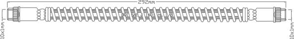 Juratek JBH1034 - Тормозной шланг autospares.lv