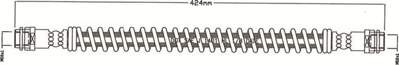 Juratek JBH1333 - Тормозной шланг autospares.lv