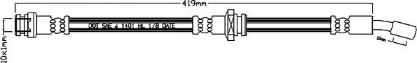 Juratek JBH1320 - Тормозной шланг autospares.lv