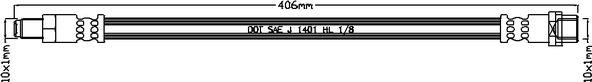 Juratek JBH1272 - Тормозной шланг autospares.lv