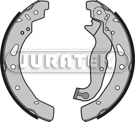 Juratek JBS1091 - Комплект тормозных колодок, барабанные autospares.lv