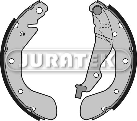 Juratek JBS1060 - Комплект тормозных колодок, барабанные autospares.lv