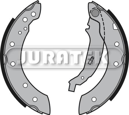 Juratek JBS1001 - Комплект тормозных колодок, барабанные autospares.lv