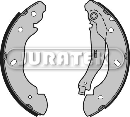 Juratek JBS1015 - Комплект тормозных колодок, барабанные autospares.lv