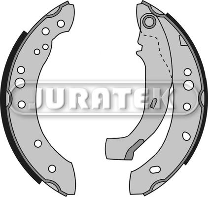 Juratek JBS1035 - Комплект тормозных колодок, барабанные autospares.lv