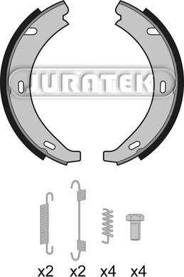 Juratek JBS1031 - Комплект тормозных колодок, барабанные autospares.lv