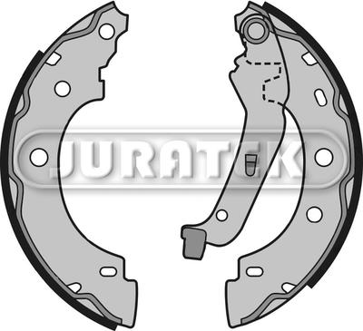 Juratek JBS1021 - Комплект тормозных колодок, барабанные autospares.lv