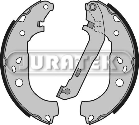 Juratek JBS1023 - Комплект тормозных колодок, барабанные autospares.lv