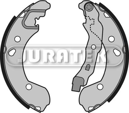 Juratek JBS1022 - Комплект тормозных колодок, барабанные autospares.lv