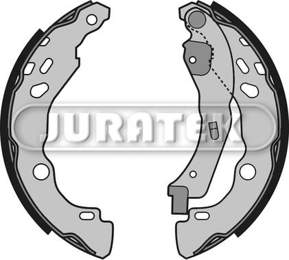 Juratek JBS1141 - Комплект тормозных колодок, барабанные autospares.lv