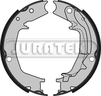 Juratek JBS1265 - Комплект тормозных колодок, барабанные autospares.lv