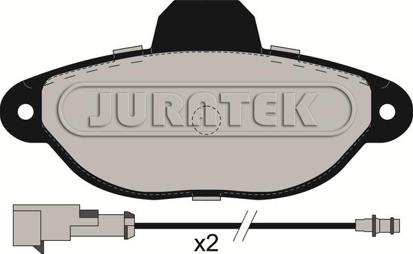 Juratek JCP925 - Тормозные колодки, дисковые, комплект autospares.lv