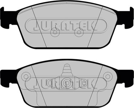 Juratek JCP4416 - Тормозные колодки, дисковые, комплект autospares.lv