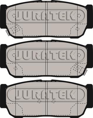 Juratek JCP4000 - Тормозные колодки, дисковые, комплект autospares.lv