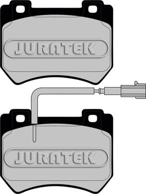 Juratek JCP4206 - Тормозные колодки, дисковые, комплект autospares.lv