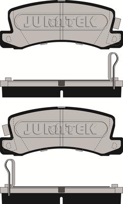 Juratek JCP478 - Тормозные колодки, дисковые, комплект autospares.lv