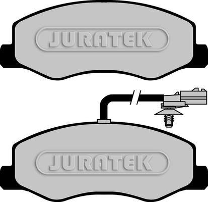 Juratek JCP099 - Тормозные колодки, дисковые, комплект autospares.lv