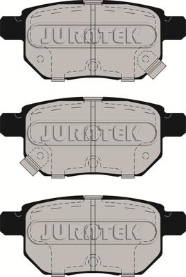 Juratek JCP044 - Тормозные колодки, дисковые, комплект autospares.lv