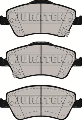 Juratek JCP042 - Тормозные колодки, дисковые, комплект autospares.lv