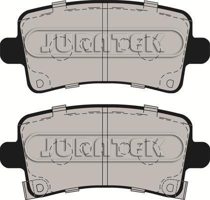 Juratek JCP057 - Тормозные колодки, дисковые, комплект autospares.lv