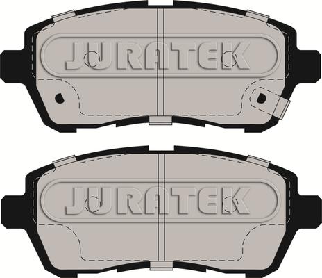 Juratek JCP025 - Тормозные колодки, дисковые, комплект autospares.lv