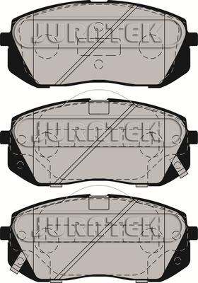 Juratek JCP028 - Тормозные колодки, дисковые, комплект autospares.lv