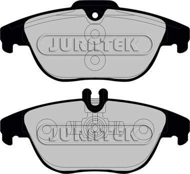 Juratek JCP1980 - Тормозные колодки, дисковые, комплект autospares.lv