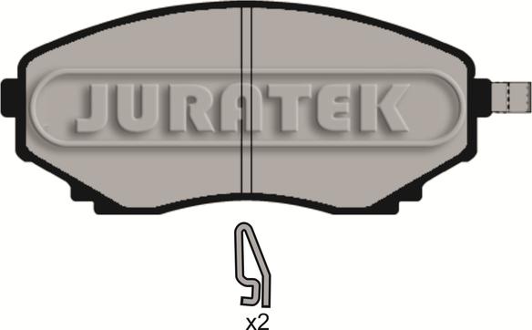 Juratek JCP1445 - Тормозные колодки, дисковые, комплект autospares.lv