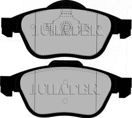 Juratek JCP1441 - Тормозные колодки, дисковые, комплект autospares.lv