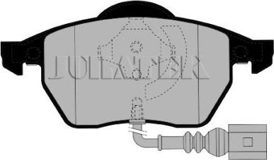 Juratek JCP1463 - Тормозные колодки, дисковые, комплект autospares.lv