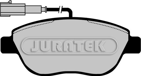 Juratek JCP1467 - Тормозные колодки, дисковые, комплект autospares.lv