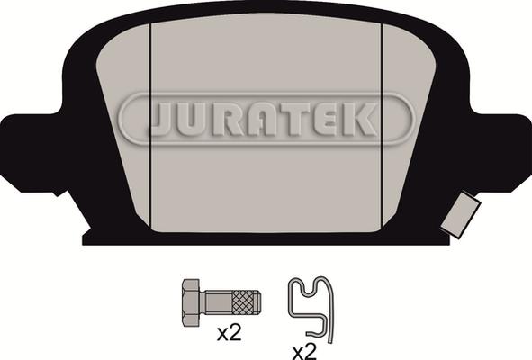 Juratek JCP1472 - Тормозные колодки, дисковые, комплект autospares.lv