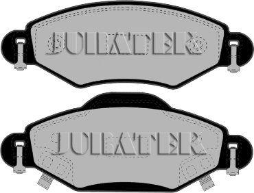 Juratek JCP1513 - Тормозные колодки, дисковые, комплект autospares.lv