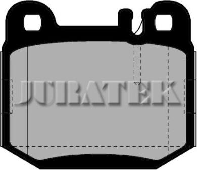 Juratek JCP1512 - Тормозные колодки, дисковые, комплект autospares.lv