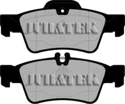 Juratek JCP1526 - Тормозные колодки, дисковые, комплект autospares.lv