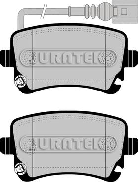 Juratek JCP1644 - Тормозные колодки, дисковые, комплект autospares.lv