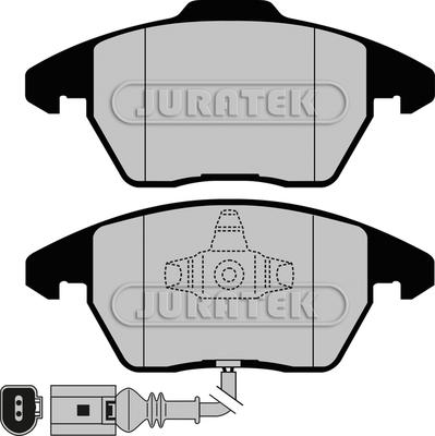 Triscan 362FNH11524 - Тормозные колодки, дисковые, комплект autospares.lv