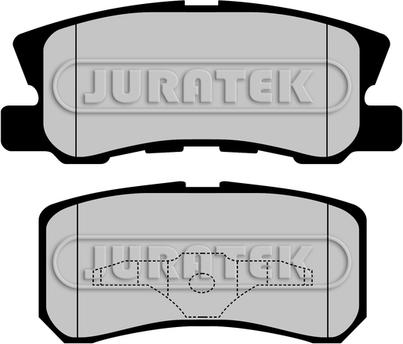 Juratek JCP1604 - Тормозные колодки, дисковые, комплект autospares.lv