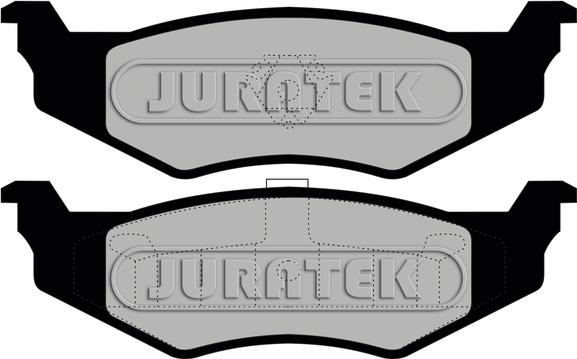 Juratek JCP1099 - Тормозные колодки, дисковые, комплект autospares.lv