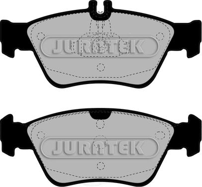 Juratek JCP1049 - Тормозные колодки, дисковые, комплект autospares.lv