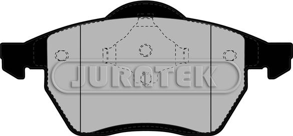Juratek JCP1055 - Тормозные колодки, дисковые, комплект autospares.lv